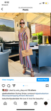 Load image into Gallery viewer, Stripe Jumpsuit