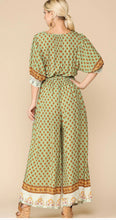 Load image into Gallery viewer, Sage Border Pant Suit