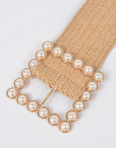 Pearl Buckle Belt