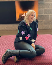 Load image into Gallery viewer, Flower Sweater