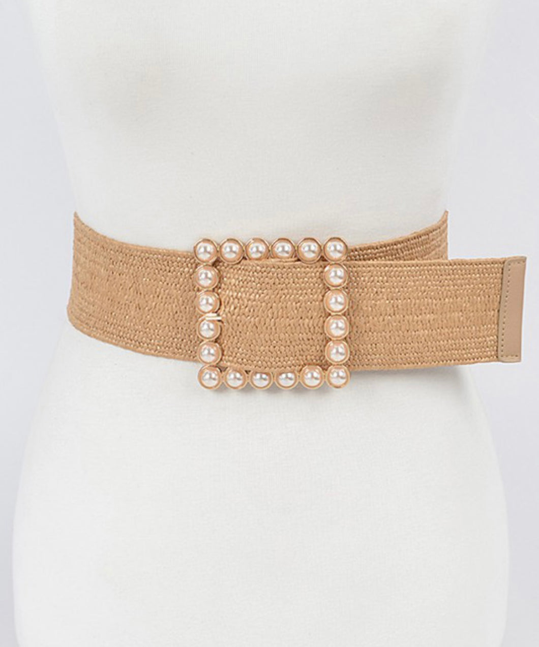 Pearl Buckle Belt