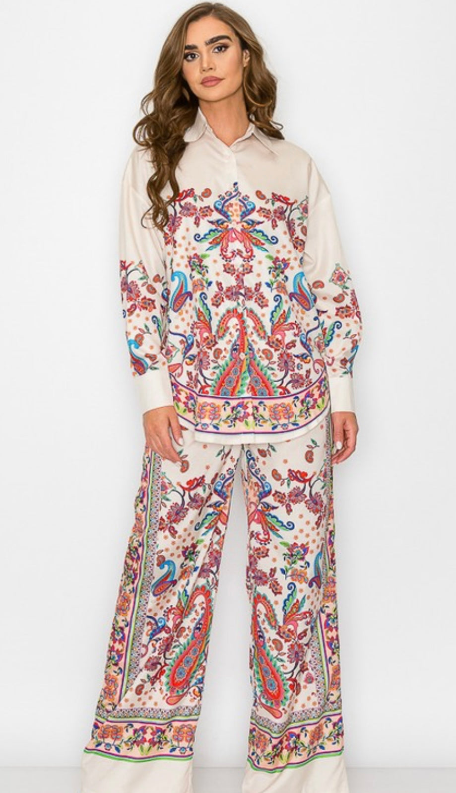 Floral & Paisley Pants