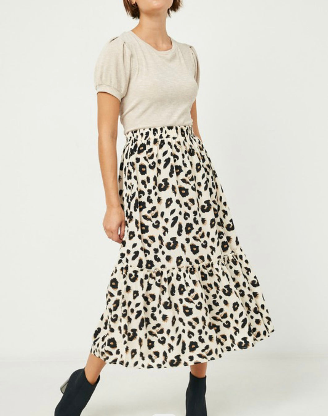 Leopard Skirt