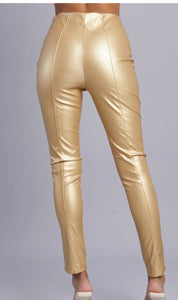 Glam High Waist Skinny Pants