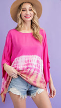 Load image into Gallery viewer, Pink Tie Dye Top