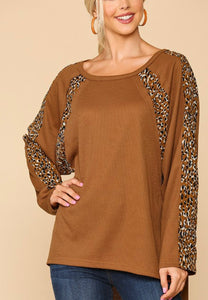 Thermal Knit Animal Print