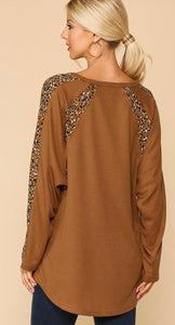 Thermal Knit Animal Print