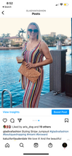 Load image into Gallery viewer, Stripe Jumpsuit